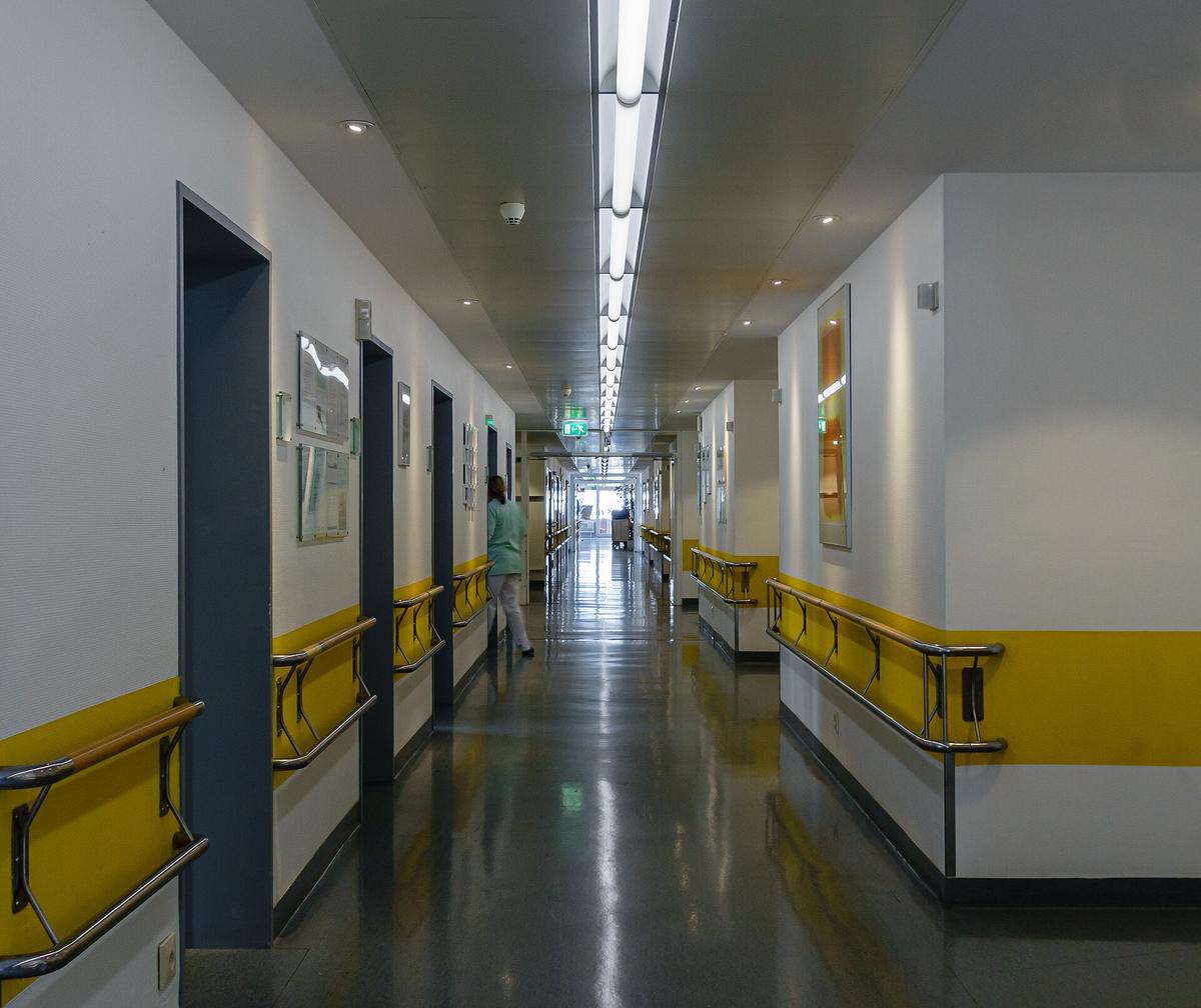 hospital corridor Europe