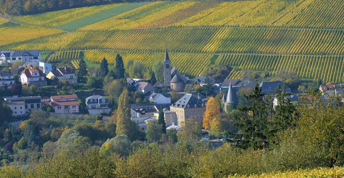 Schengen Luxembourg Moselle village